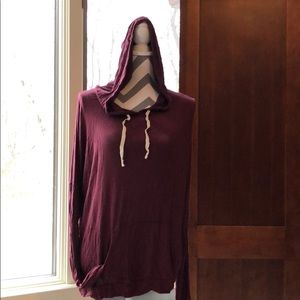 Brandy Melville 💞 Burgundy Hoodie